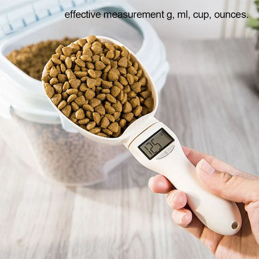 Cuchara Medidora Digital para Comida de Perro