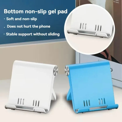 Soporte ajustable para teléfono, portátil y plegable.