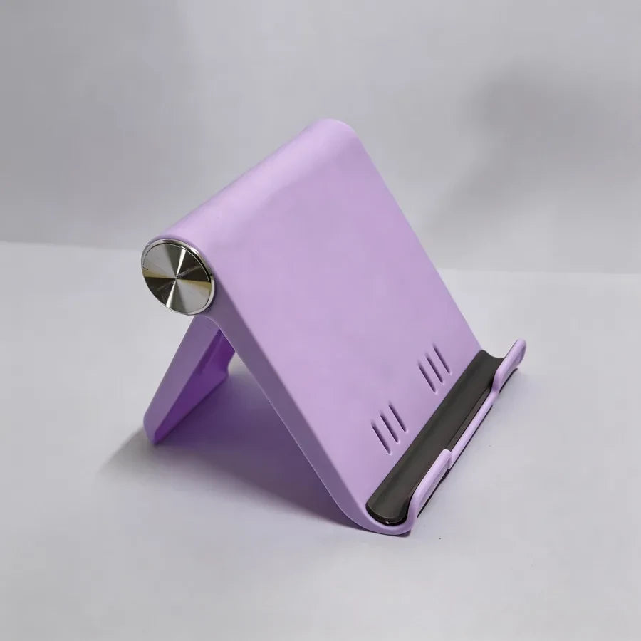 Soporte ajustable para teléfono, portátil y plegable.